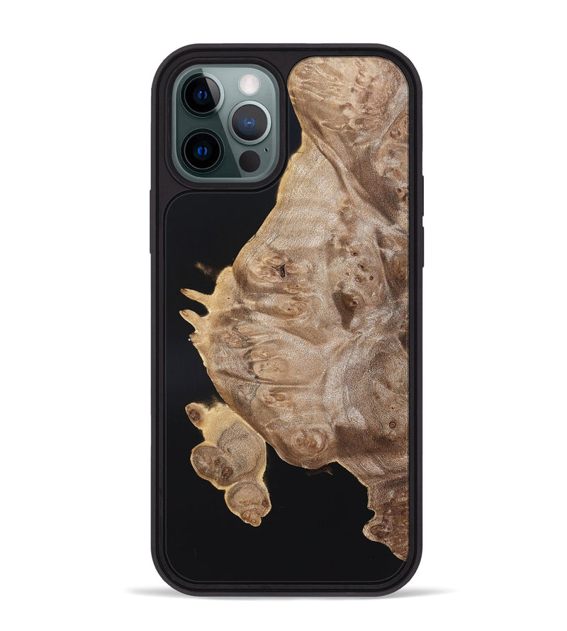 iPhone 12 Pro Max Wood Phone Case - Aldo (Wood Burl, 820201)