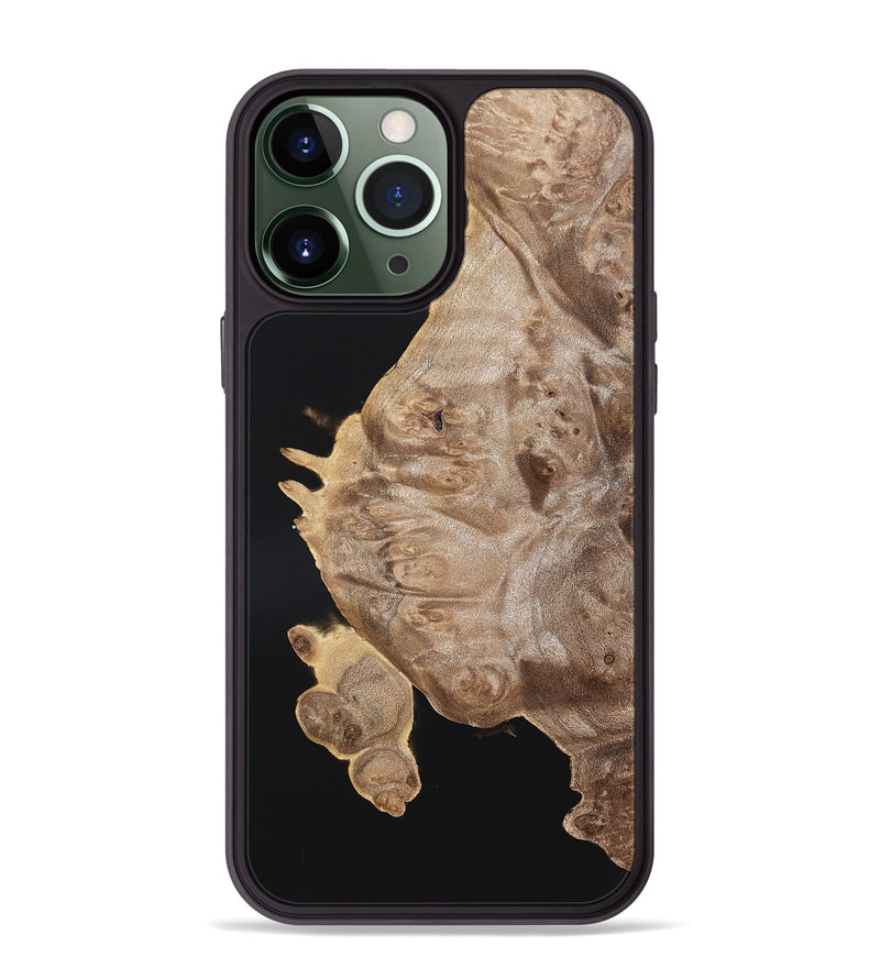 iPhone 13 Pro Max Wood Phone Case - Aldo (Wood Burl, 820201)