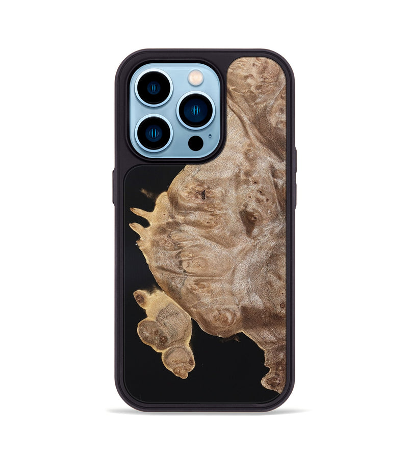 iPhone 14 Pro Wood Phone Case - Aldo (Wood Burl, 820201)