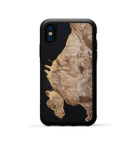 iPhone Xs Wood Phone Case - Aldo (Wood Burl, 820201)