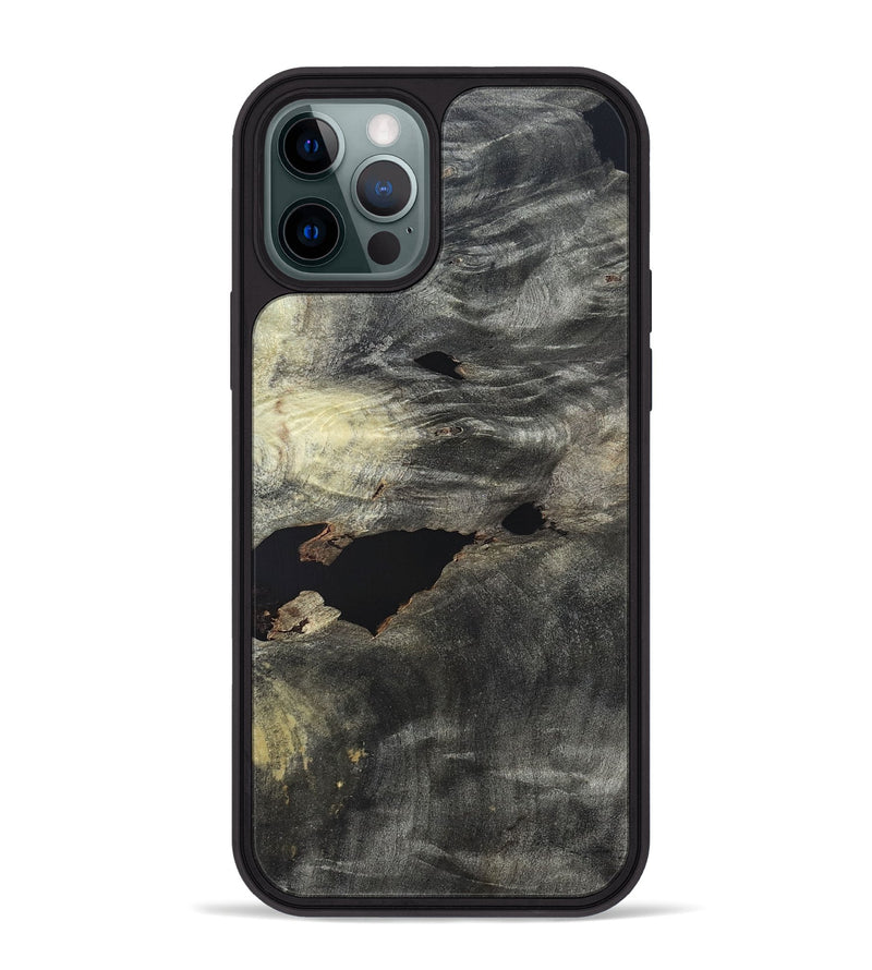 iPhone 12 Pro Max Wood Phone Case - Halley (Wood Burl, 820202)