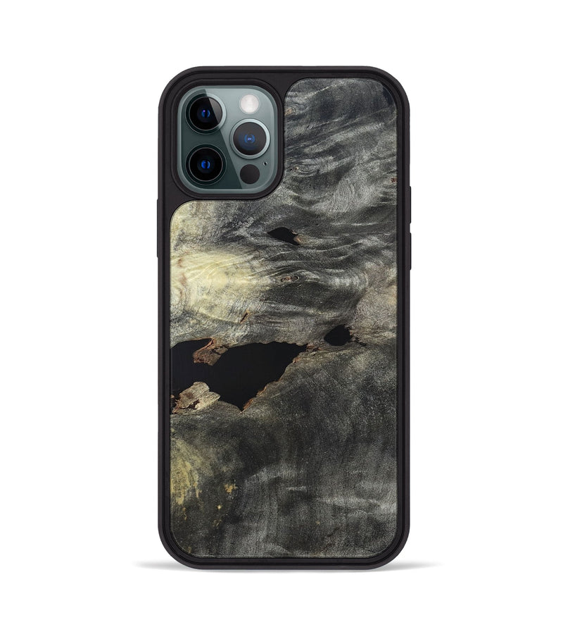 iPhone 12 Pro Wood Phone Case - Halley (Wood Burl, 820202)