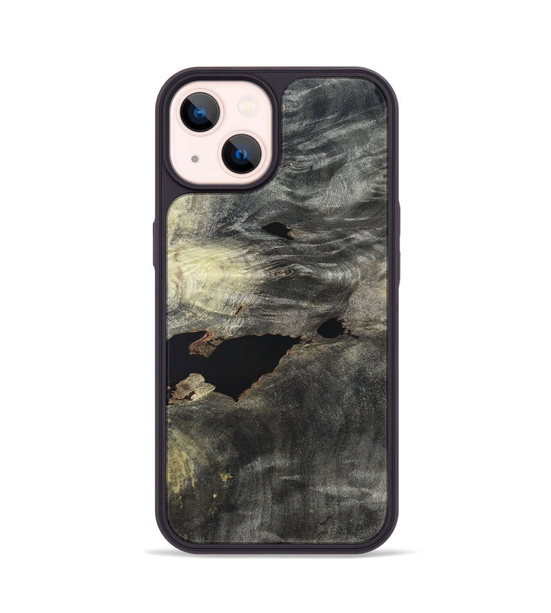 iPhone 14 Wood Phone Case - Halley (Wood Burl, 820202)