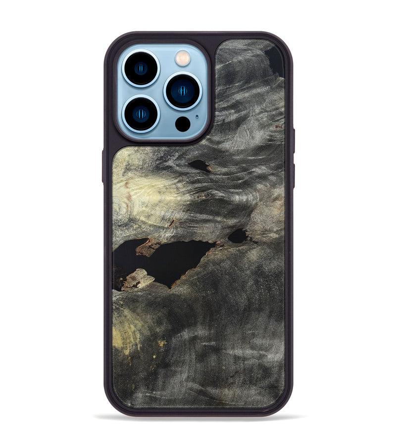 iPhone 14 Pro Max Wood Phone Case - Halley (Wood Burl, 820202)