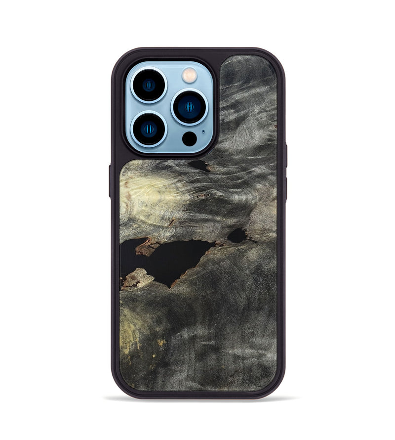 iPhone 14 Pro Wood Phone Case - Halley (Wood Burl, 820202)