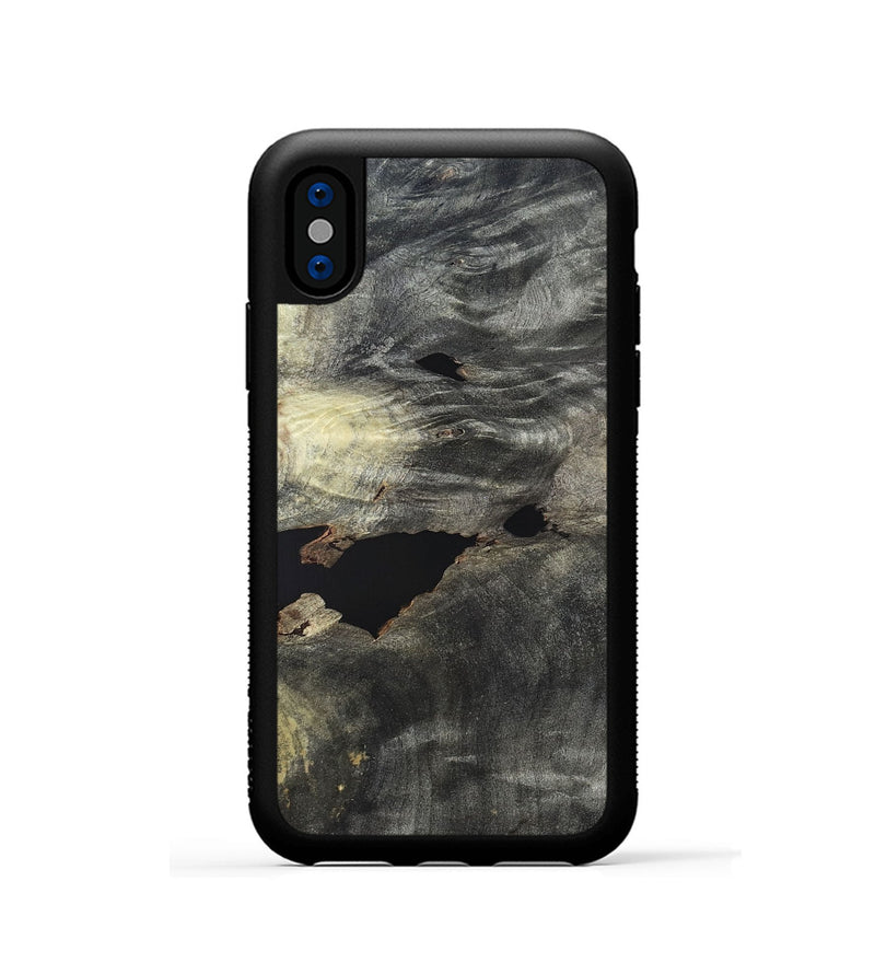 iPhone Xs Wood Phone Case - Halley (Wood Burl, 820202)