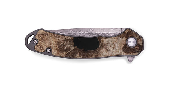 EDC Wood Pocket Knife - Aila (Wood Burl, 820203)