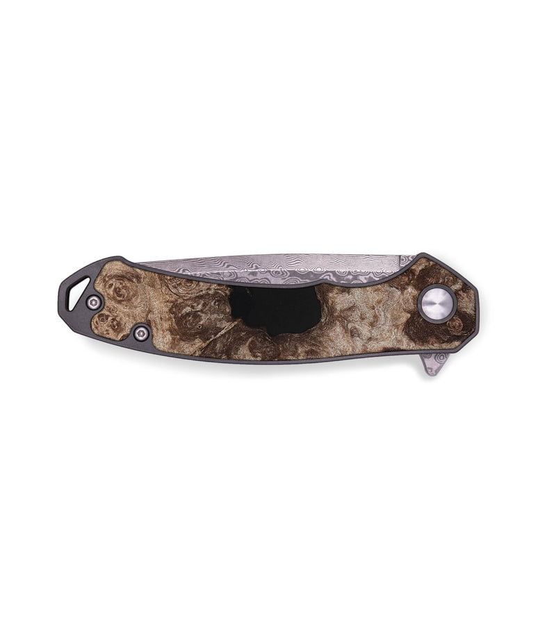 EDC Wood Pocket Knife - Aila (Wood Burl, 820203)
