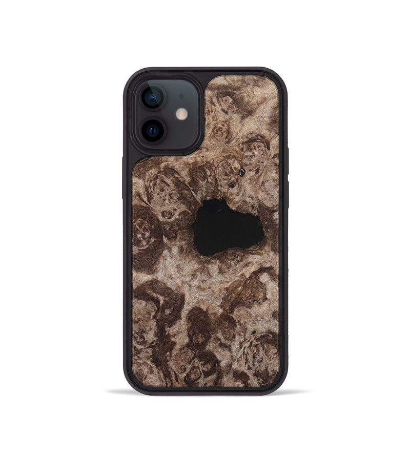 iPhone 12 mini Wood Phone Case - Aila (Wood Burl, 820203)