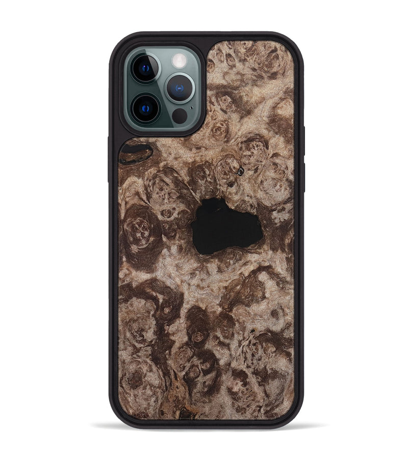 iPhone 12 Pro Max Wood Phone Case - Aila (Wood Burl, 820203)