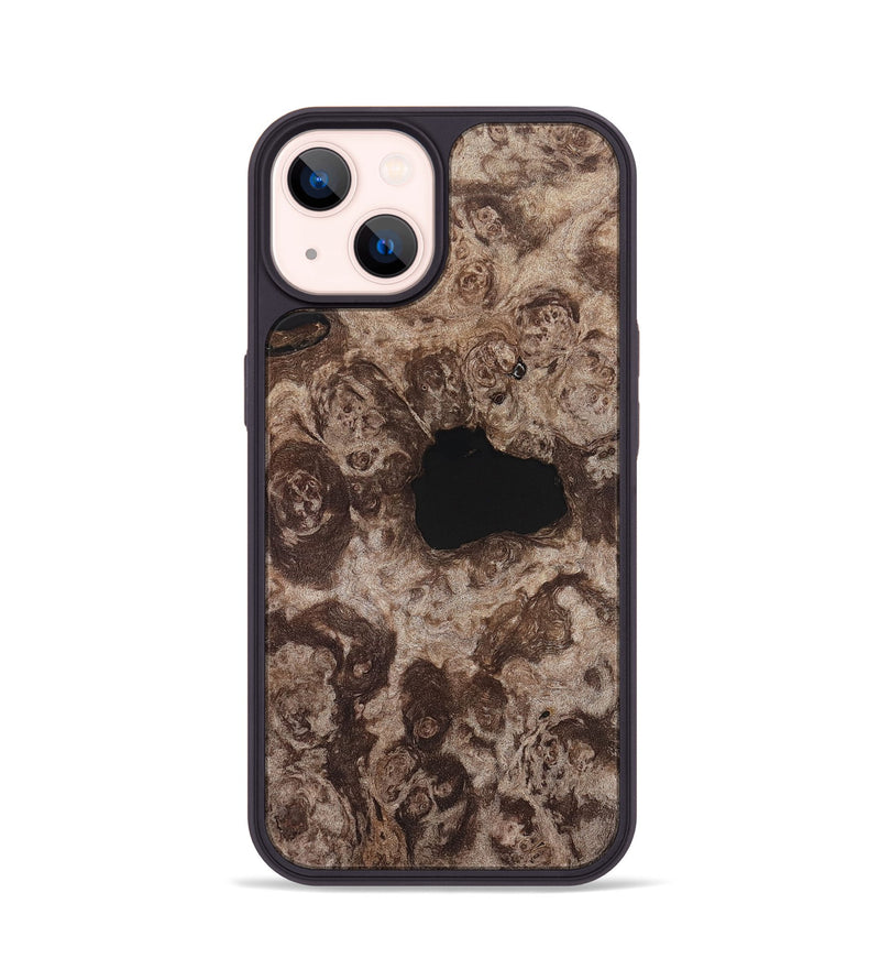 iPhone 14 Wood Phone Case - Aila (Wood Burl, 820203)