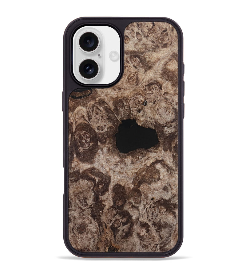 iPhone 16 Plus Wood Phone Case - Aila (Wood Burl, 820203)