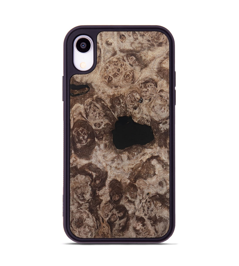 iPhone Xr Wood Phone Case - Aila (Wood Burl, 820203)
