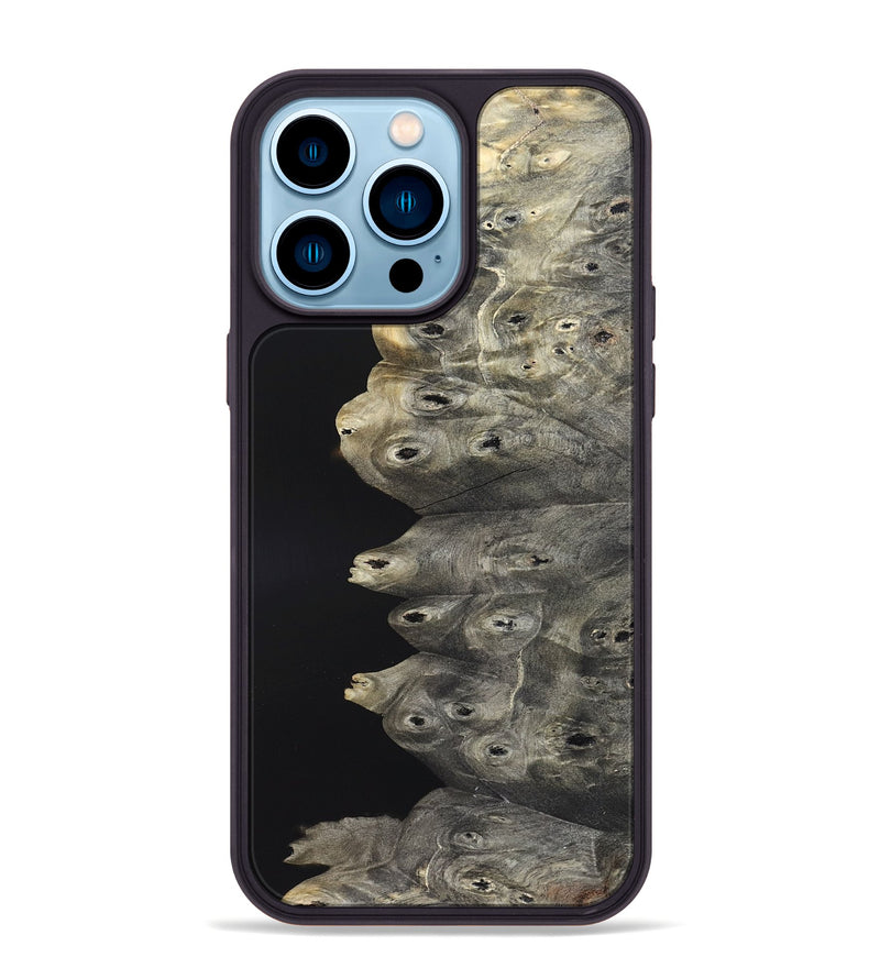 iPhone 14 Pro Max Wood Phone Case - Elvis (Wood Burl, 820204)