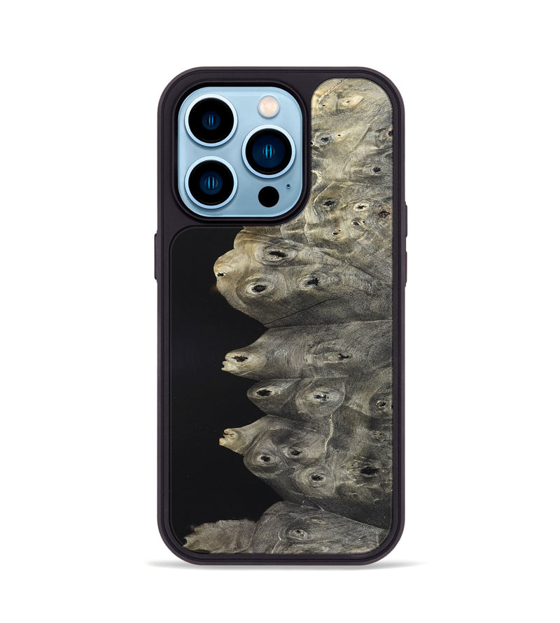iPhone 14 Pro Wood Phone Case - Elvis (Wood Burl, 820204)