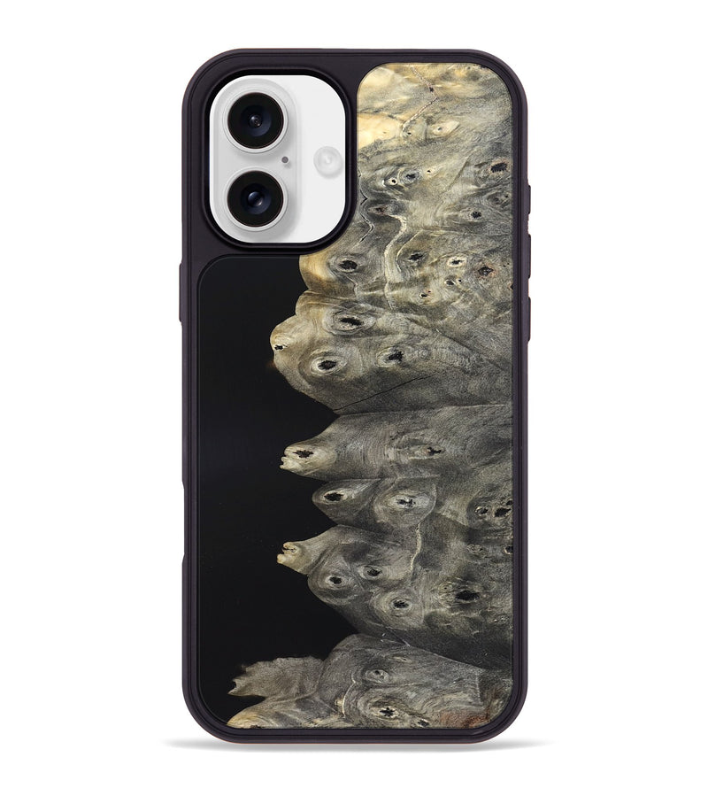 iPhone 16 Plus Wood Phone Case - Elvis (Wood Burl, 820204)