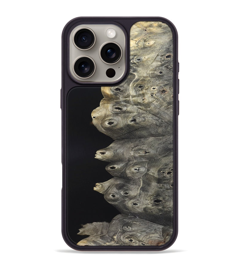 iPhone 16 Pro Max Wood Phone Case - Elvis (Wood Burl, 820204)