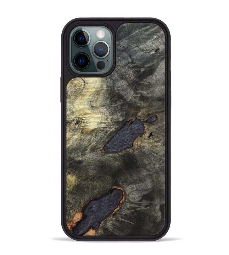 iPhone 12 Pro Max Wood Phone Case - Darrell (Wood Burl, 820205)