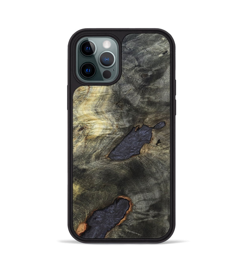 iPhone 12 Pro Wood Phone Case - Darrell (Wood Burl, 820205)