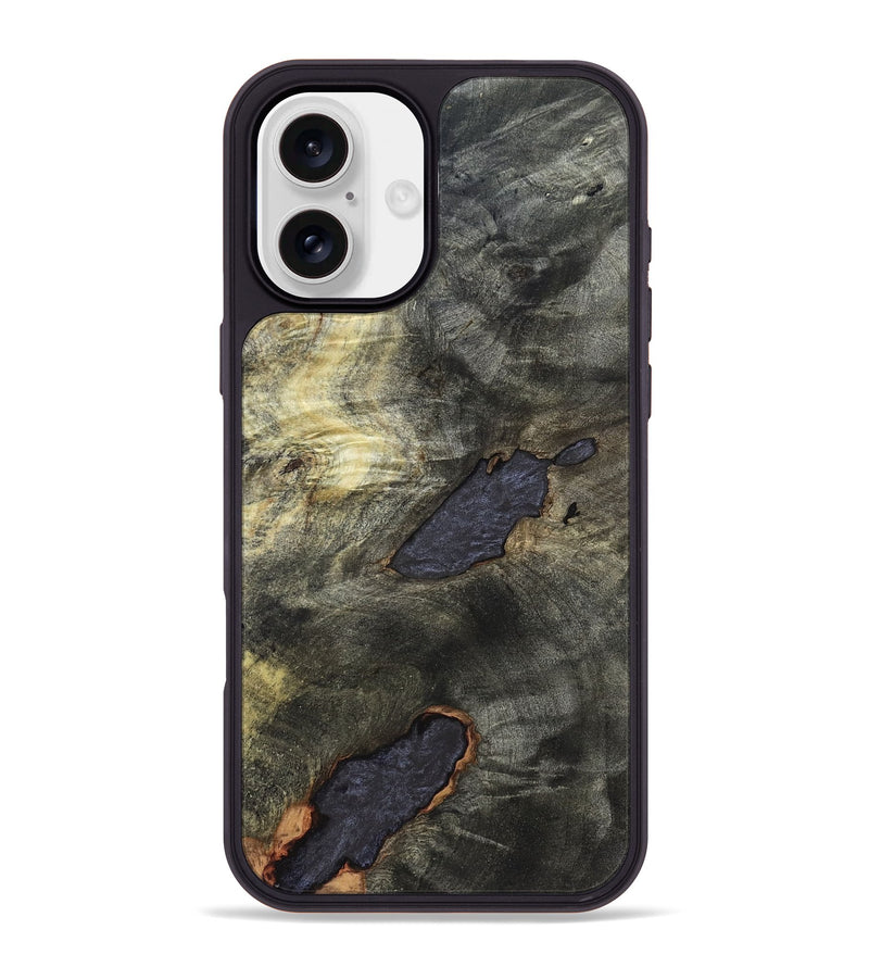iPhone 16 Plus Wood Phone Case - Darrell (Wood Burl, 820205)