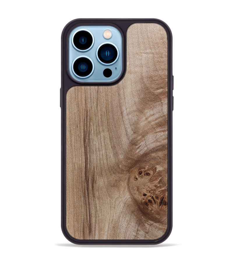 iPhone 14 Pro Max Wood Phone Case - Rachael (Wood Burl, 820206)