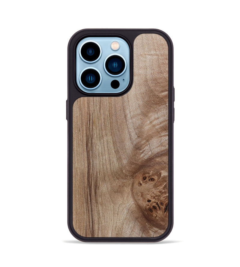 iPhone 14 Pro Wood Phone Case - Rachael (Wood Burl, 820206)