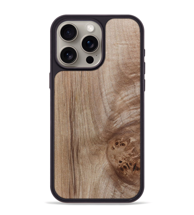 iPhone 15 Pro Max Wood Phone Case - Rachael (Wood Burl, 820206)