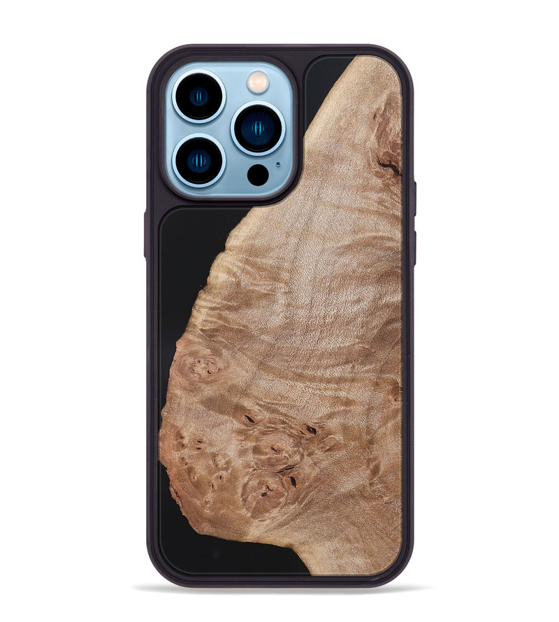 iPhone 14 Pro Max Wood Phone Case - Rianna (Wood Burl, 820207)