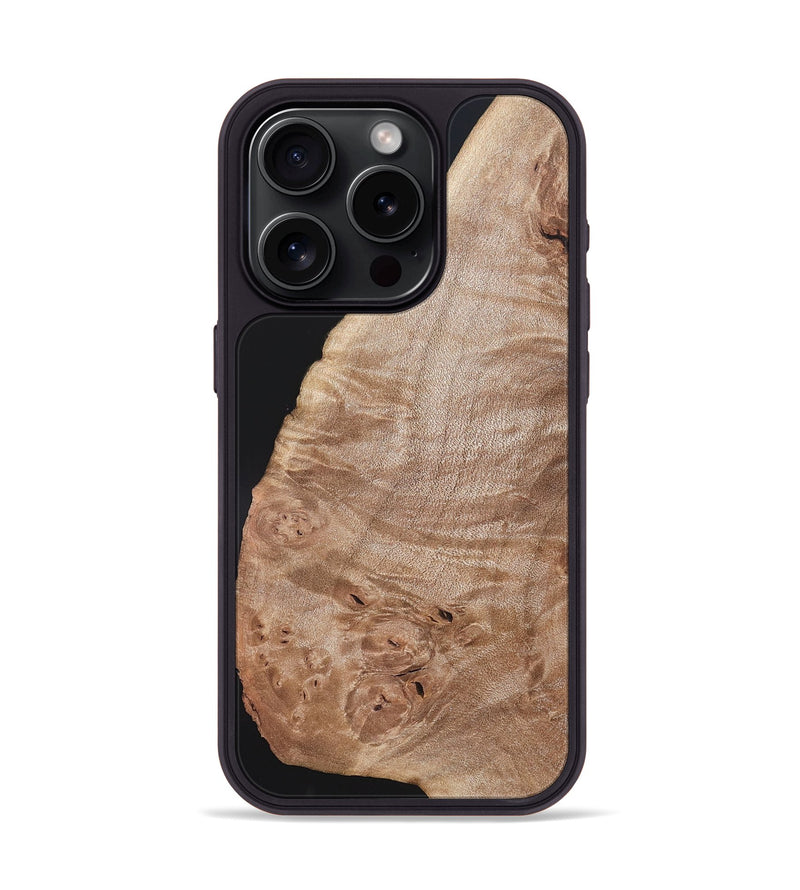 iPhone 15 Pro Wood Phone Case - Rianna (Wood Burl, 820207)