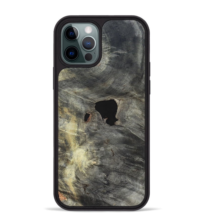iPhone 12 Pro Max Wood Phone Case - Denisse (Wood Burl, 820208)