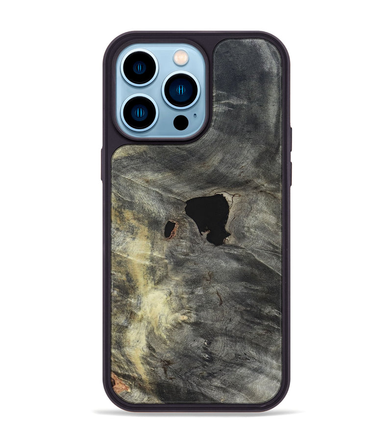 iPhone 14 Pro Max Wood Phone Case - Denisse (Wood Burl, 820208)
