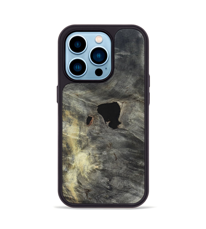 iPhone 14 Pro Wood Phone Case - Denisse (Wood Burl, 820208)