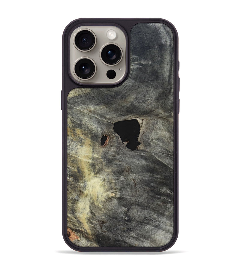 iPhone 15 Pro Max Wood Phone Case - Denisse (Wood Burl, 820208)