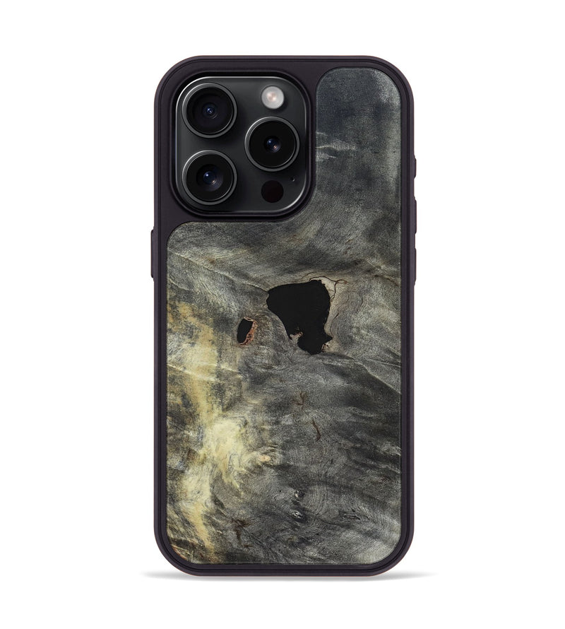 iPhone 15 Pro Wood Phone Case - Denisse (Wood Burl, 820208)