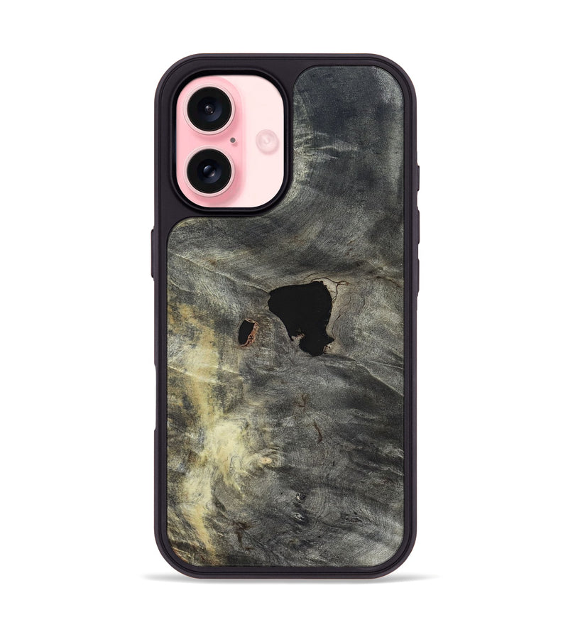 iPhone 16 Wood Phone Case - Denisse (Wood Burl, 820208)