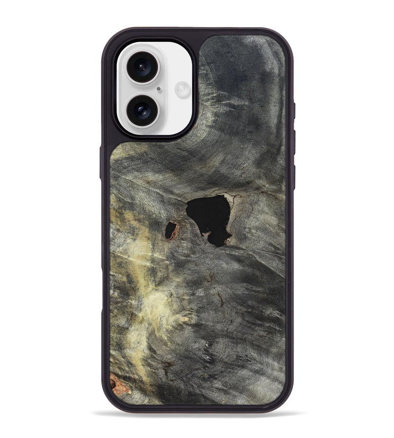 iPhone 16 Plus Wood Phone Case - Denisse (Wood Burl, 820208)