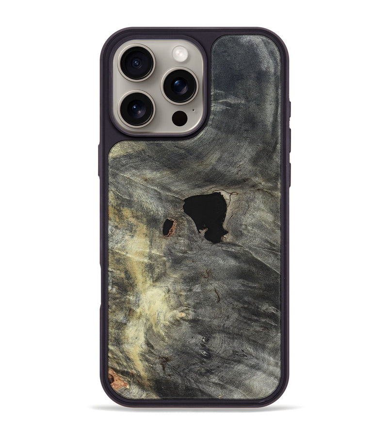 iPhone 16 Pro Max Wood Phone Case - Denisse (Wood Burl, 820208)