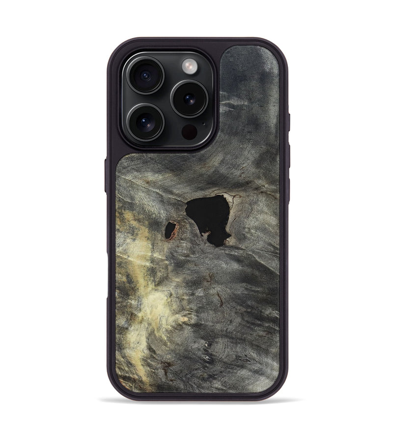 iPhone 16 Pro Wood Phone Case - Denisse (Wood Burl, 820208)