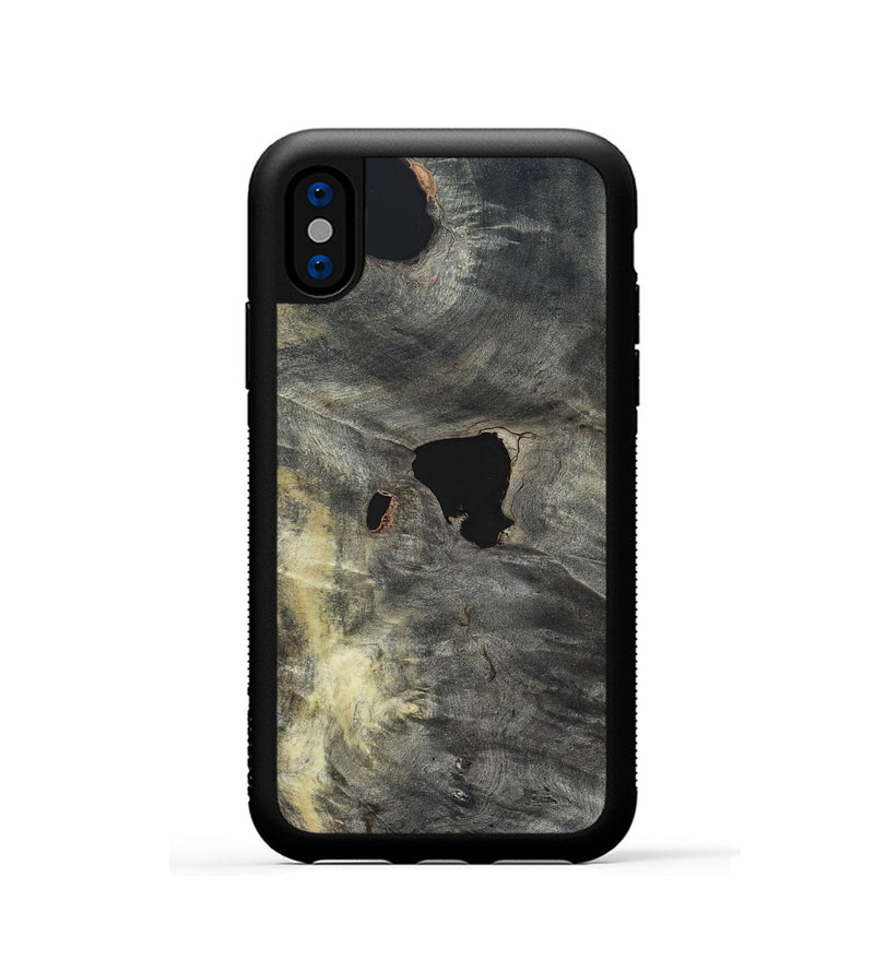 iPhone Xs Wood Phone Case - Denisse (Wood Burl, 820208)