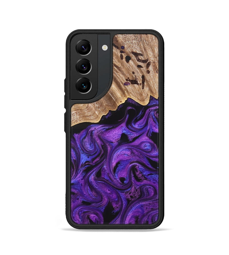 Galaxy S22 Wood Phone Case - Sanford (Purple, 820209)