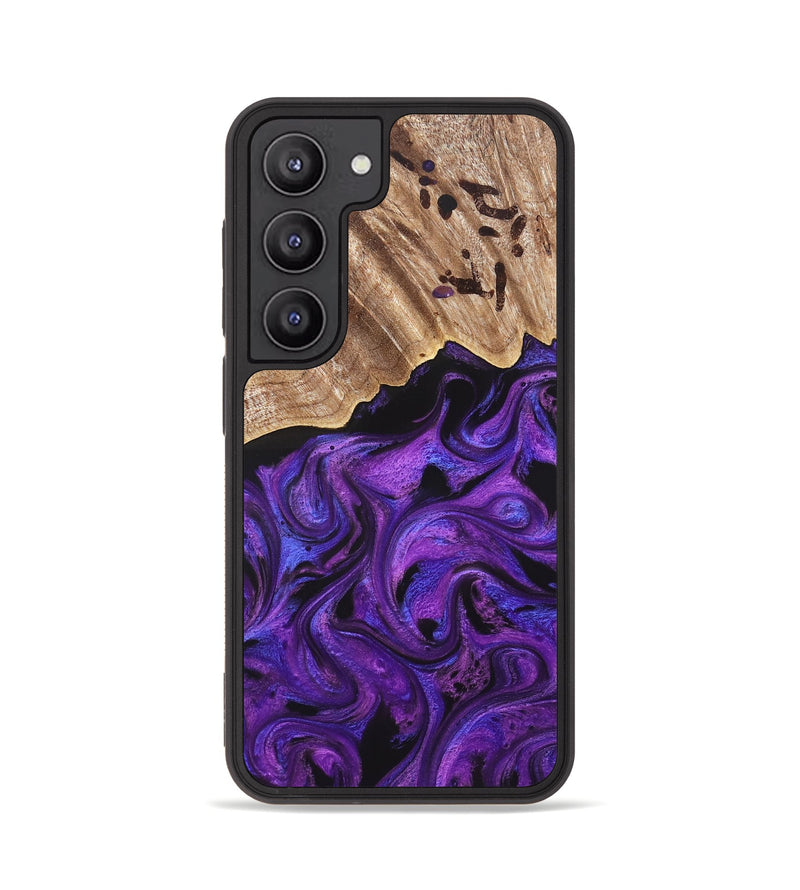 Galaxy S23 Wood Phone Case - Sanford (Purple, 820209)