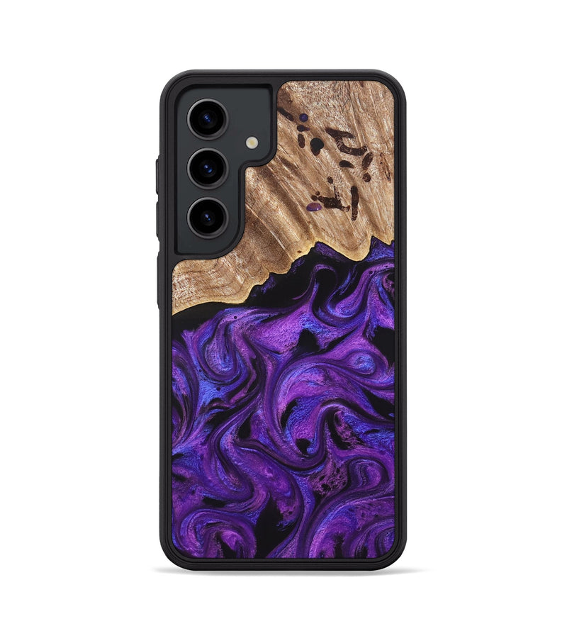 Galaxy S24 Wood Phone Case - Sanford (Purple, 820209)