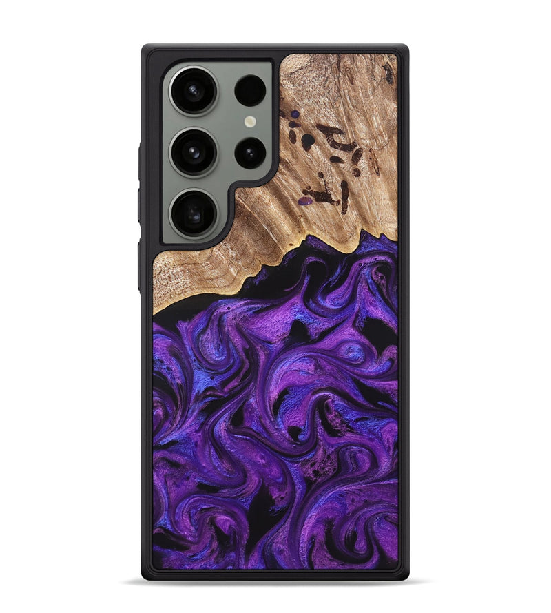 Galaxy S24 Ultra Wood Phone Case - Sanford (Purple, 820209)