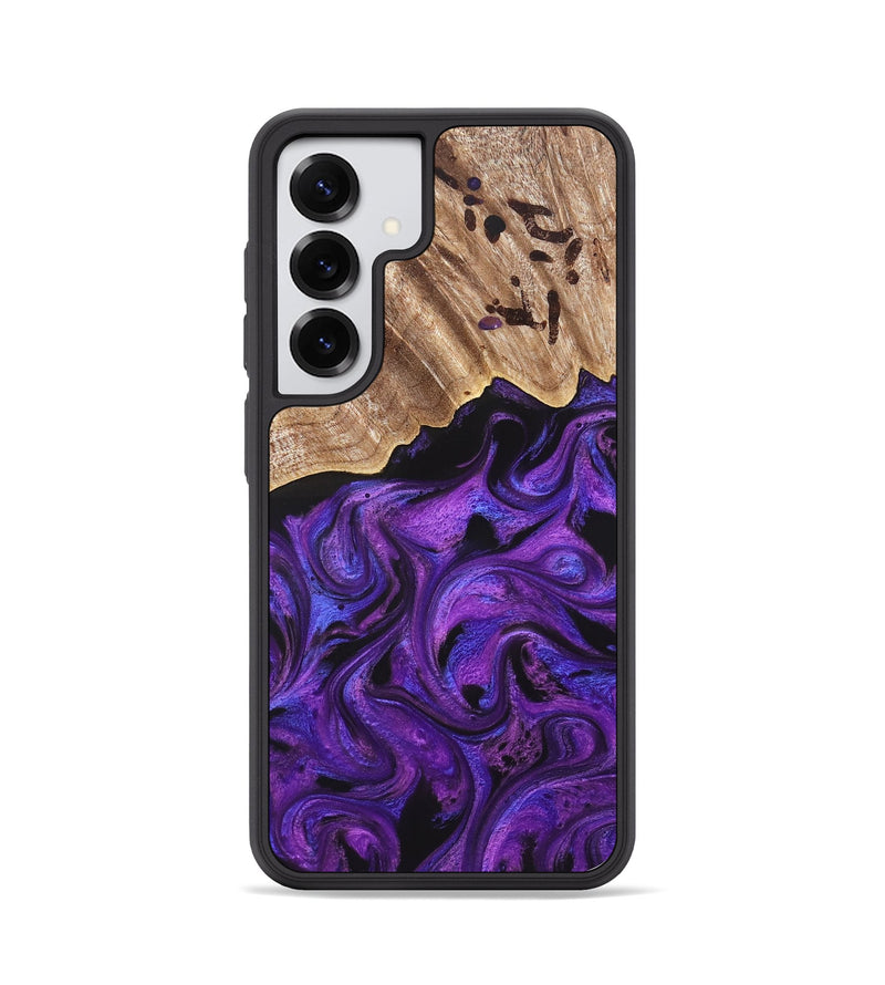 Galaxy S25 Wood Phone Case - Sanford (Purple, 820209)