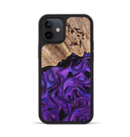 iPhone 12 Wood Phone Case - Sanford (Purple, 820209)