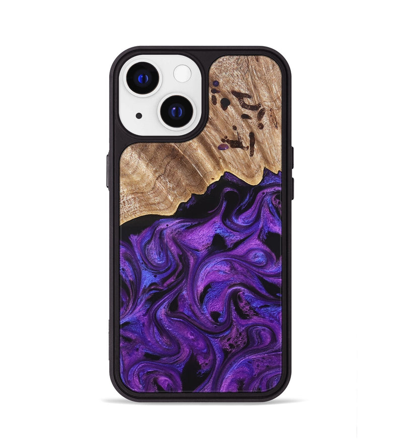 iPhone 13 Wood Phone Case - Sanford (Purple, 820209)