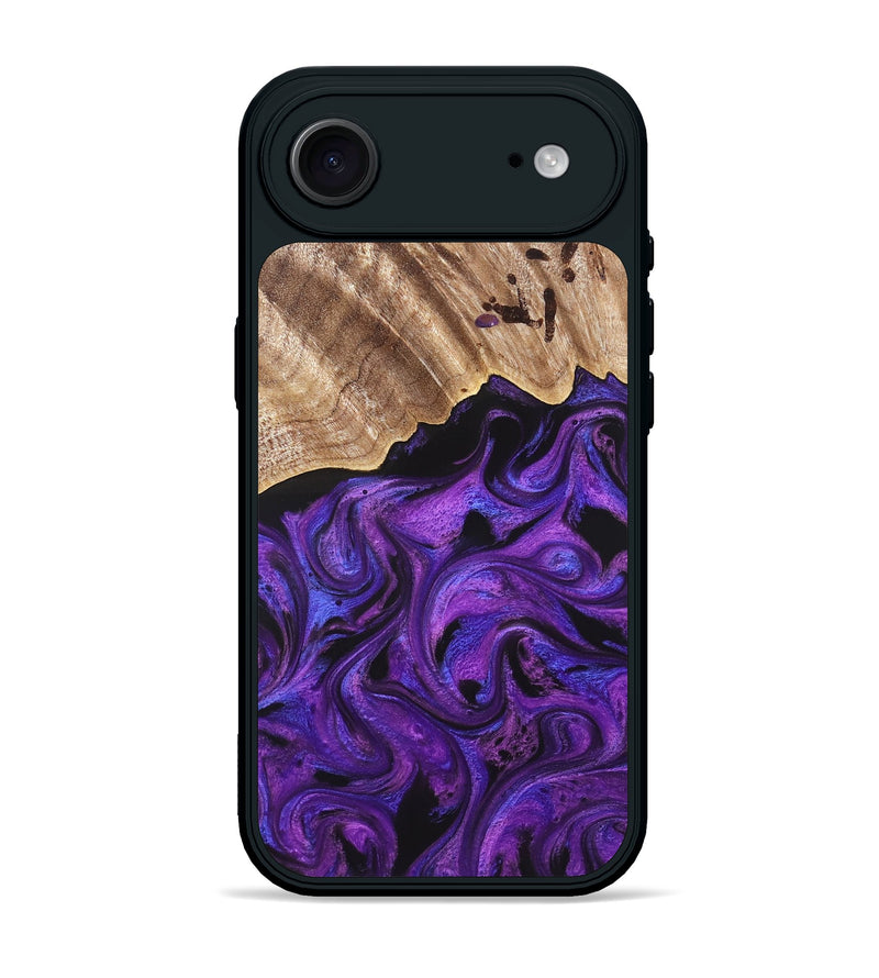 iPhone 17 Air Wood Phone Case - Sanford (Purple, 820209)