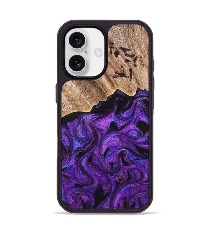 iPhone 17 Wood Phone Case - Sanford (Purple, 820209)