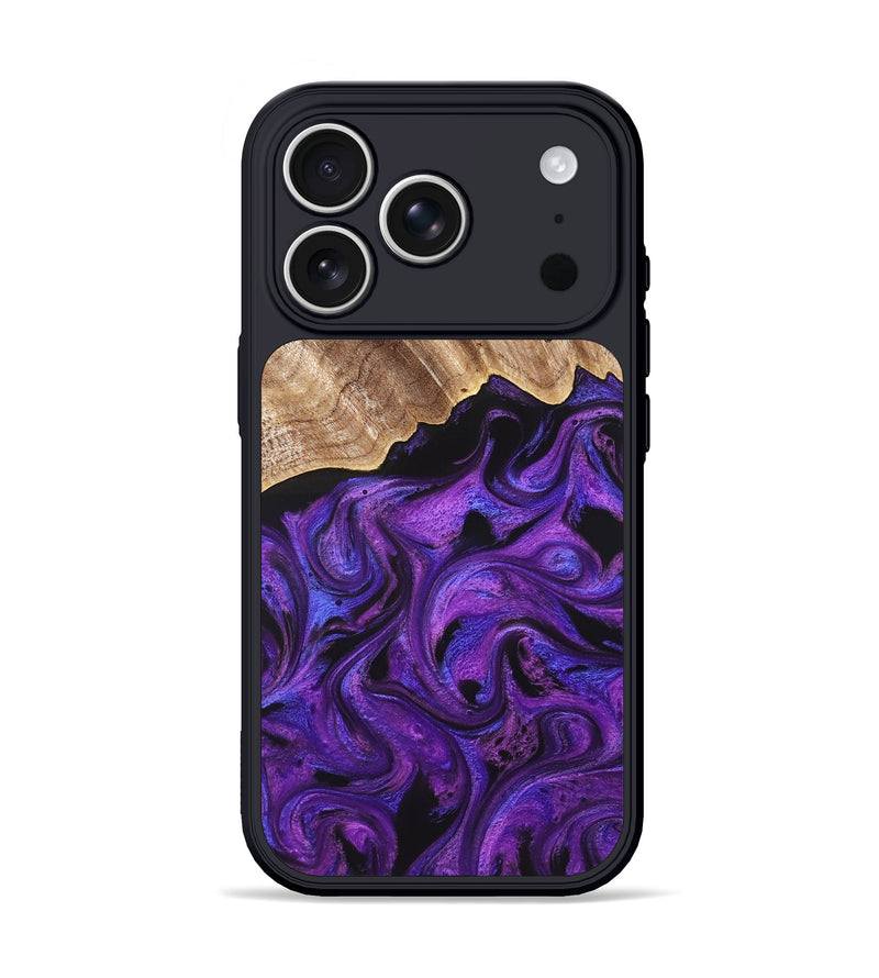 iPhone 17 Pro Wood Phone Case - Sanford (Purple, 820209)