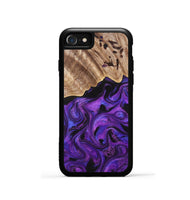 iPhone SE Wood Phone Case - Sanford (Purple, 820209)